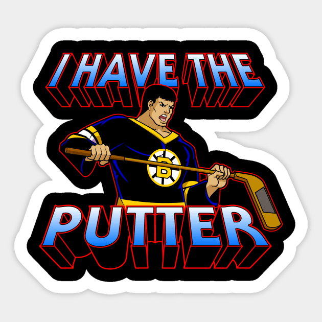 I Have The Putter Sticker by CoDDesigns